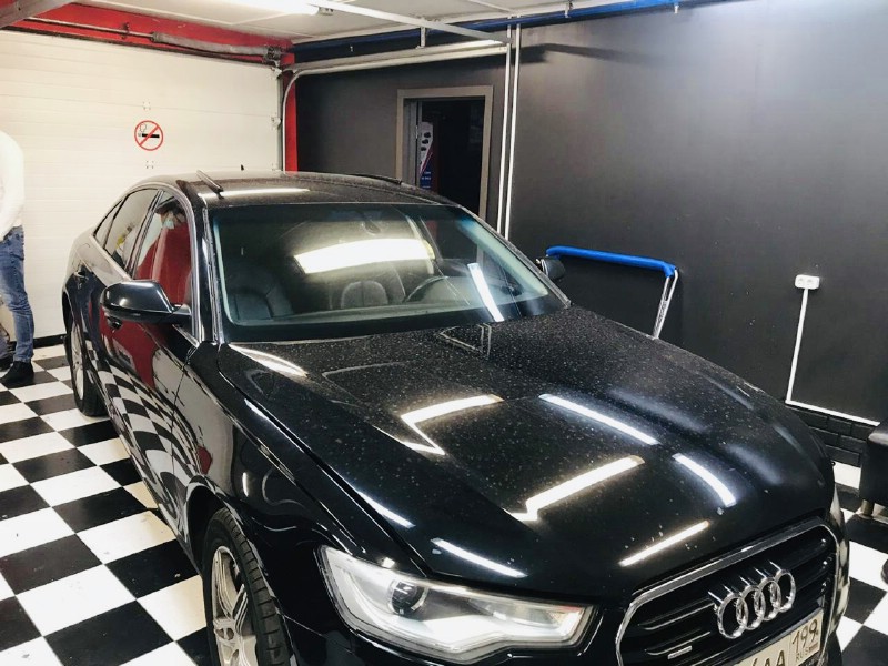 Замена лобового ветрового стекла Audi А6 С7