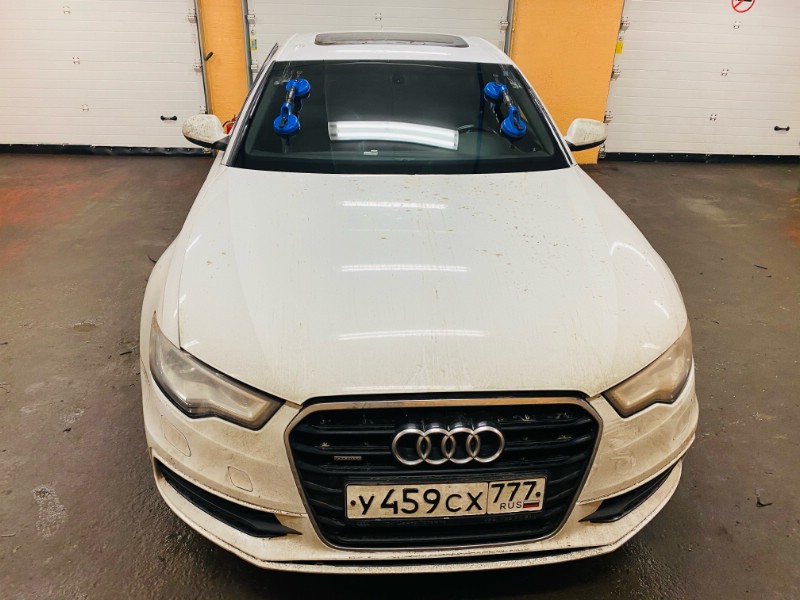 Замена лобового ветрового стекла Audi А6 С7