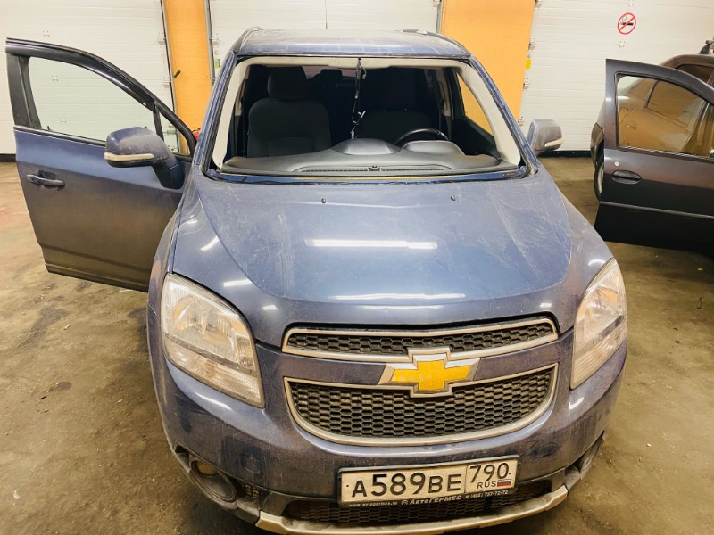 Замена лобовое ветрового стекла Chevrolet Orlando