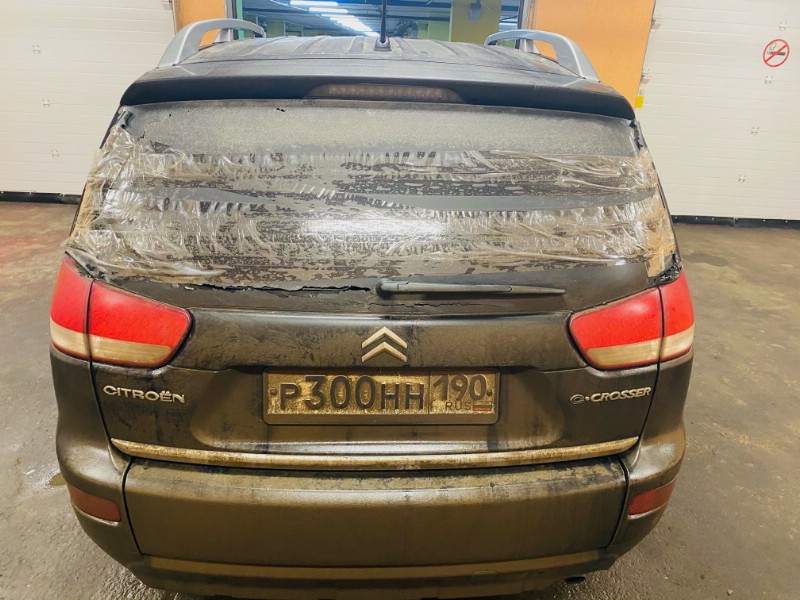 Замена заднего ветрового стекла Citroen C-Crosser