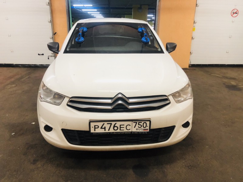 Замена лобового ветрового стекла Citroen c-elysee