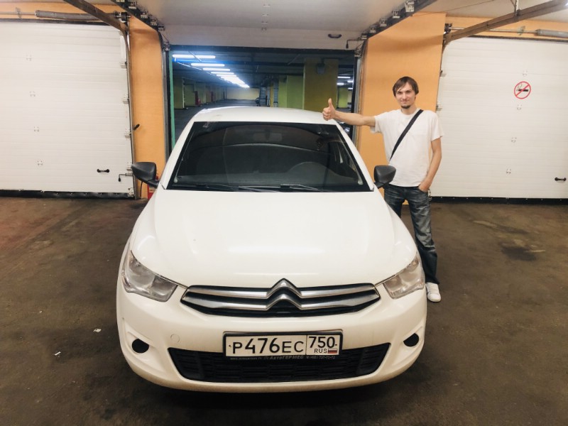 Замена лобового ветрового стекла Citroen c-elysee