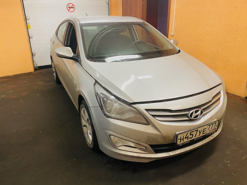 Замена лобового стекла Hyundai Solaris