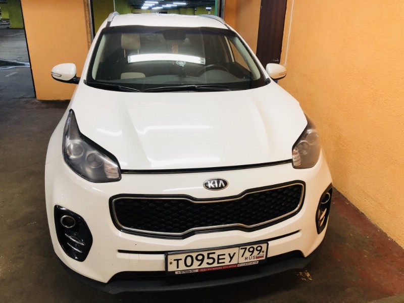 Замена заднего стекла Kia Sportage