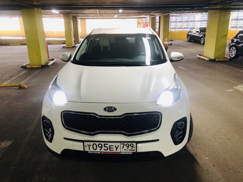 Замена заднего стекла Kia Sportage