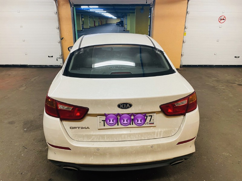Замена заднего стекла Kia Optima
