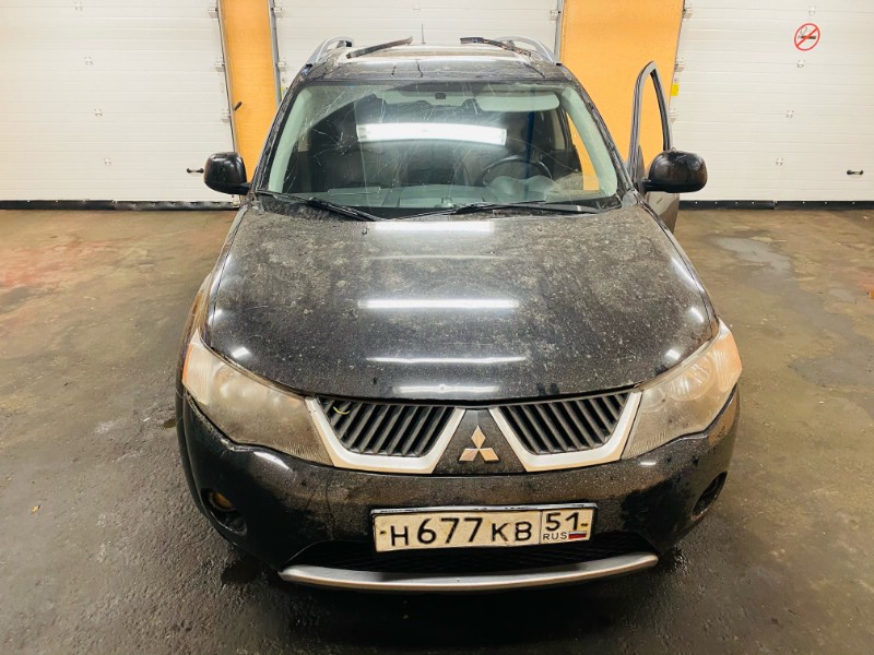 Замена заднего ветрового стекла Mitsubishi Outlander Хl