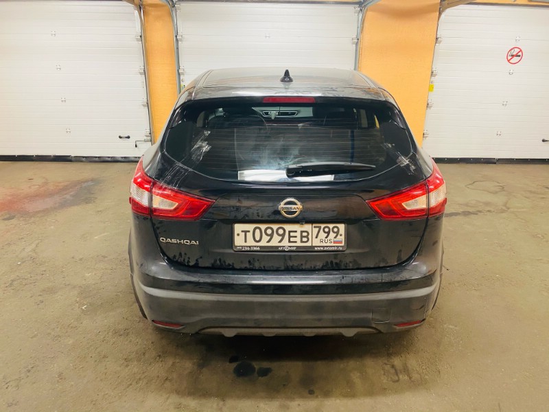 Замена заднего ветрового стекла Nissan Qashqai 2