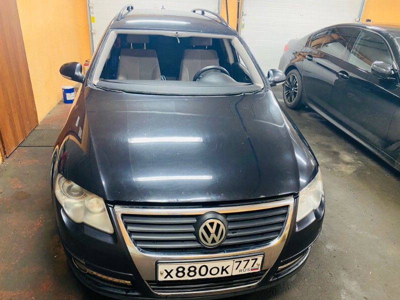 Замена лобового ветрового стекла Volkswagen Passat B6
