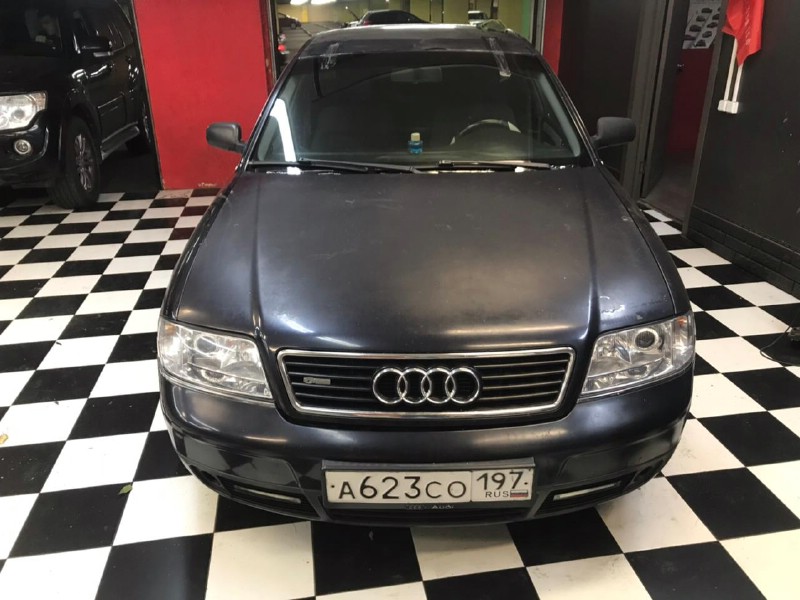 Замена лобоовго стекла Audi A6