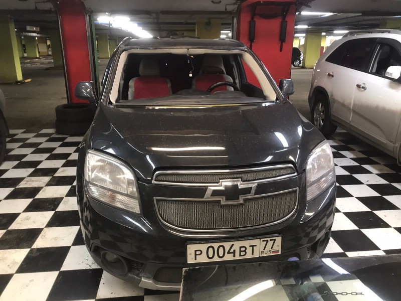 Замена лобового стекла Chevrolet Orlando