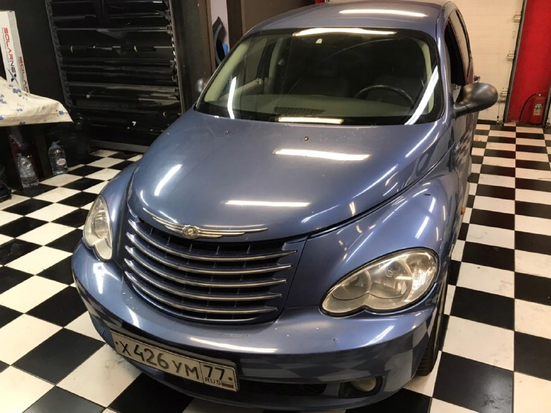 Замена лобоовго стекла Chrysler PT Cruiser