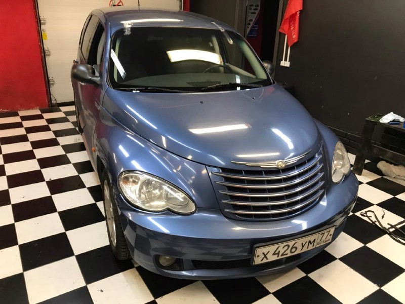 Замена лобоовго стекла Chrysler PT Cruiser