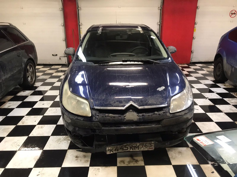 Замена лобового стекла Citroen C4