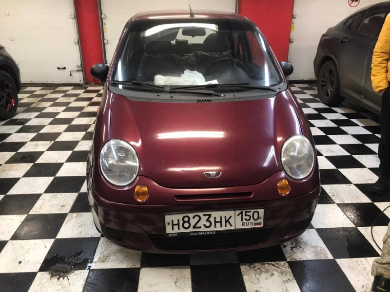 Замена заднего стекла Daewoo Matiz