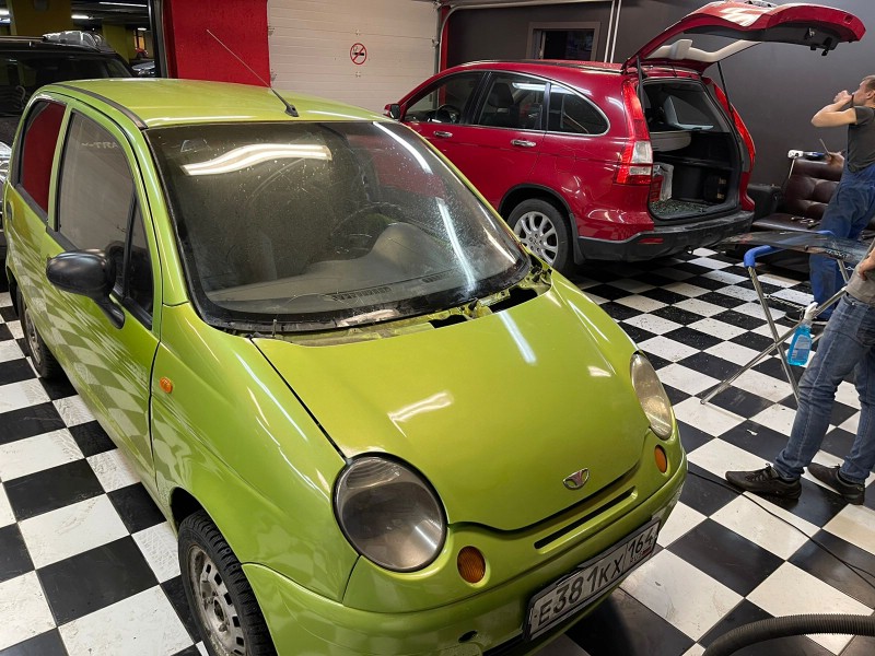 Замена лобового стекла Daewoo Matiz
