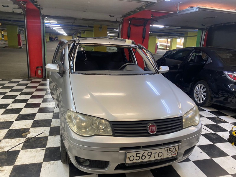 Замена лобового стекла Fiat Albea