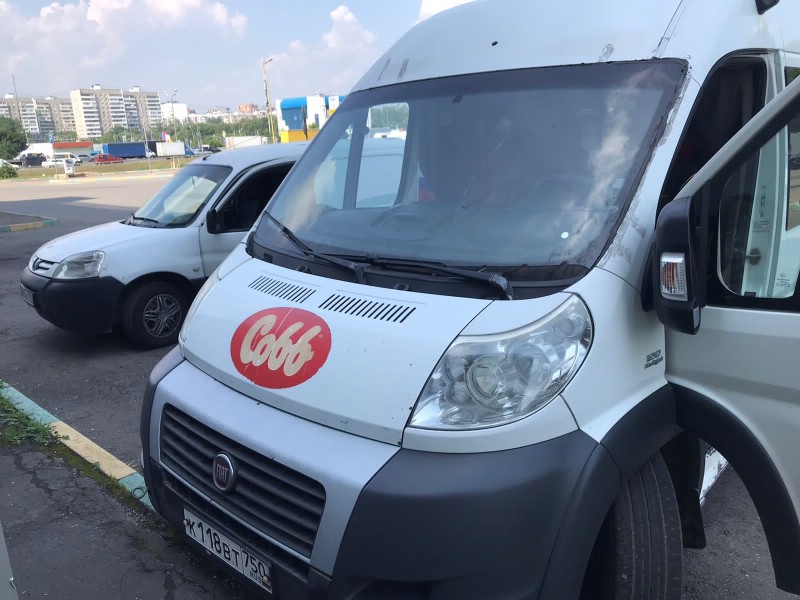 Замена лобового стекла Fiat Ducato