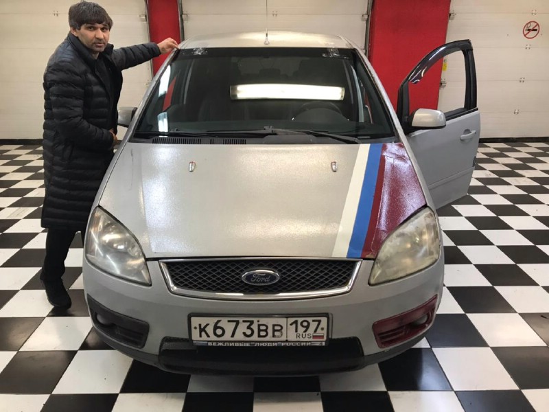 Замена лобового стекла Ford C-Max