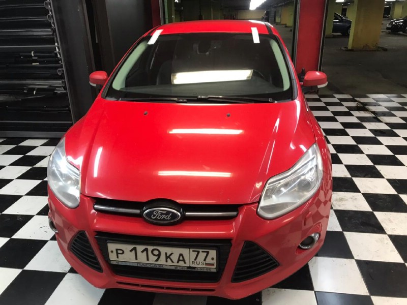 Замена лобового стекла Ford Focus 3