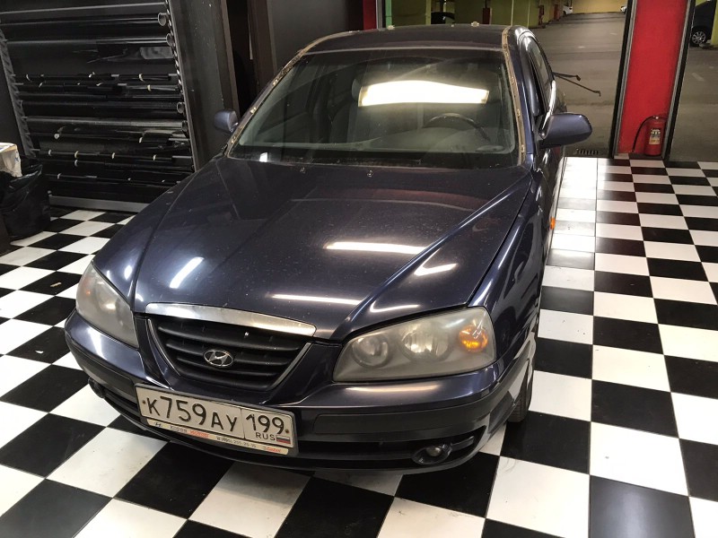 Замена лобового стекла Hyundai Accent