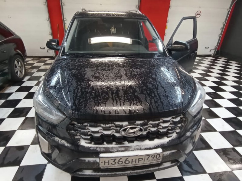 Замена лобового стекла Hyundai Creta