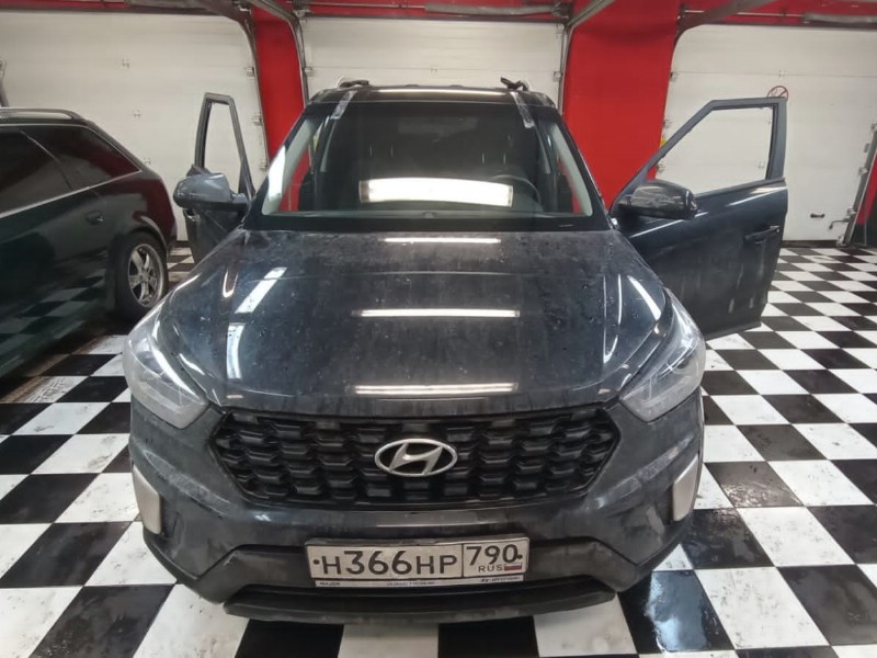 Замена лобового стекла Hyundai Creta