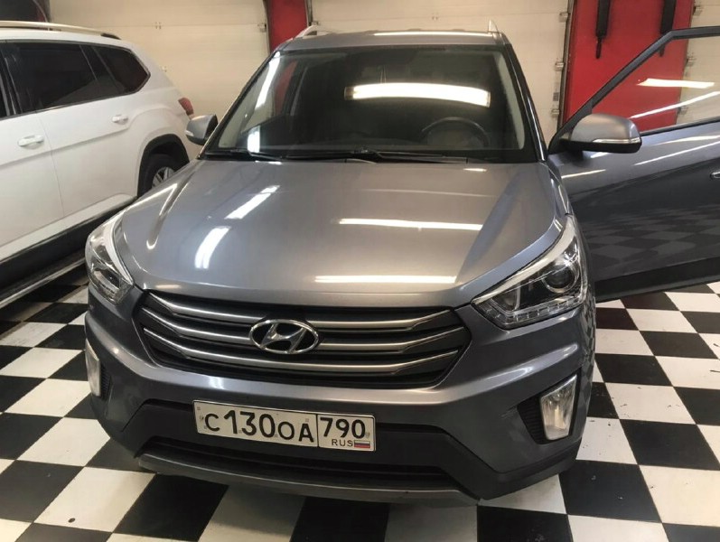 Замена лобового стекла Hyundai Creta
