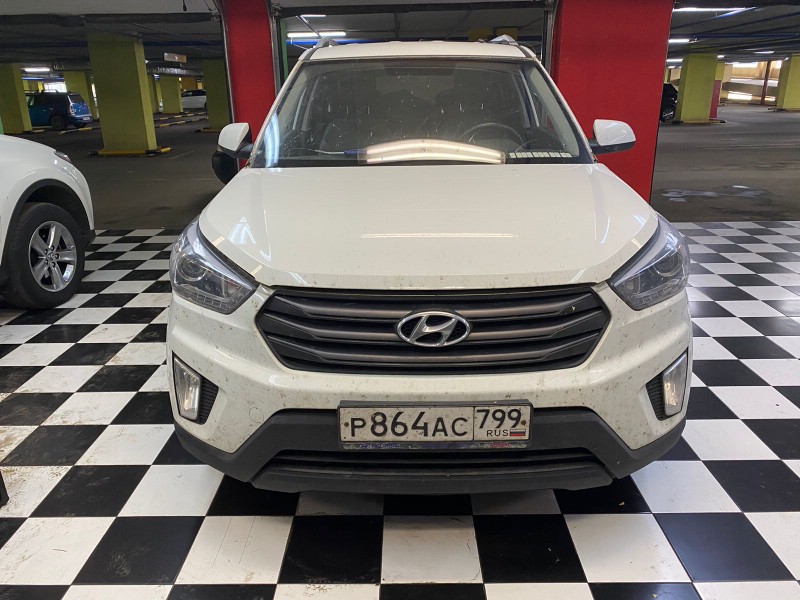 Замена лобового стекла Hyundai Creta