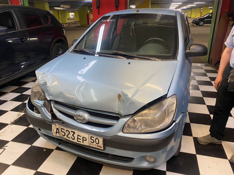 Замена лобового стекла Hyundai Getz