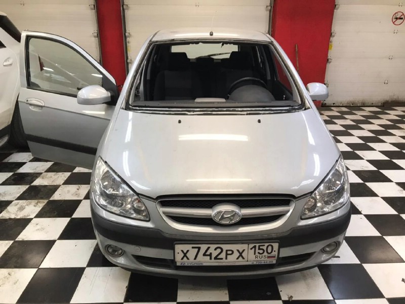 Замена лобового стекла Hyundai Getz