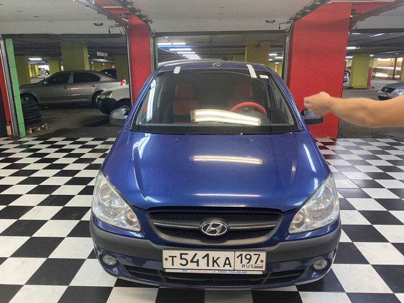 Замена лобового стекла Hyundai Getz