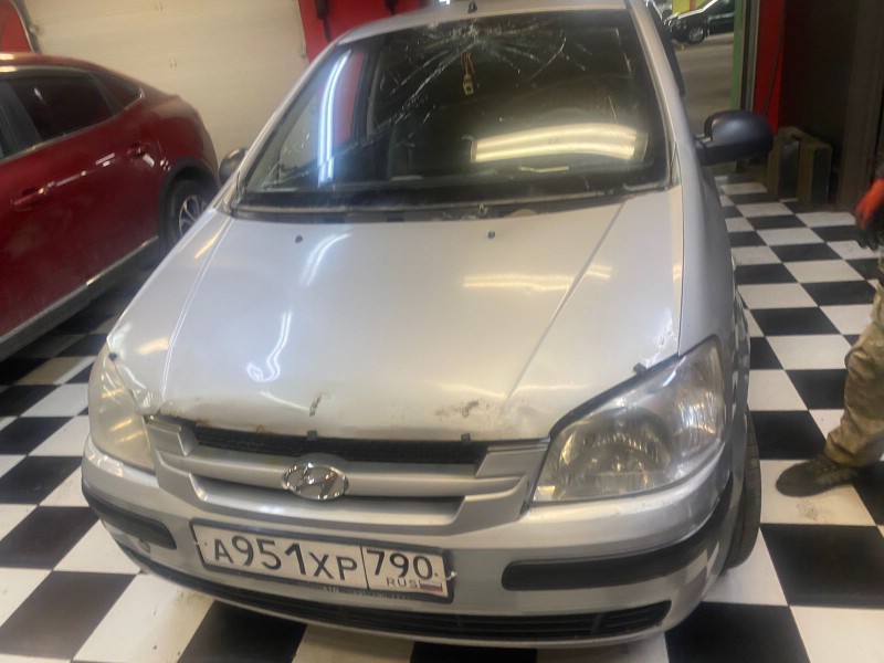 Замена лобового стекла Hyundai Getz