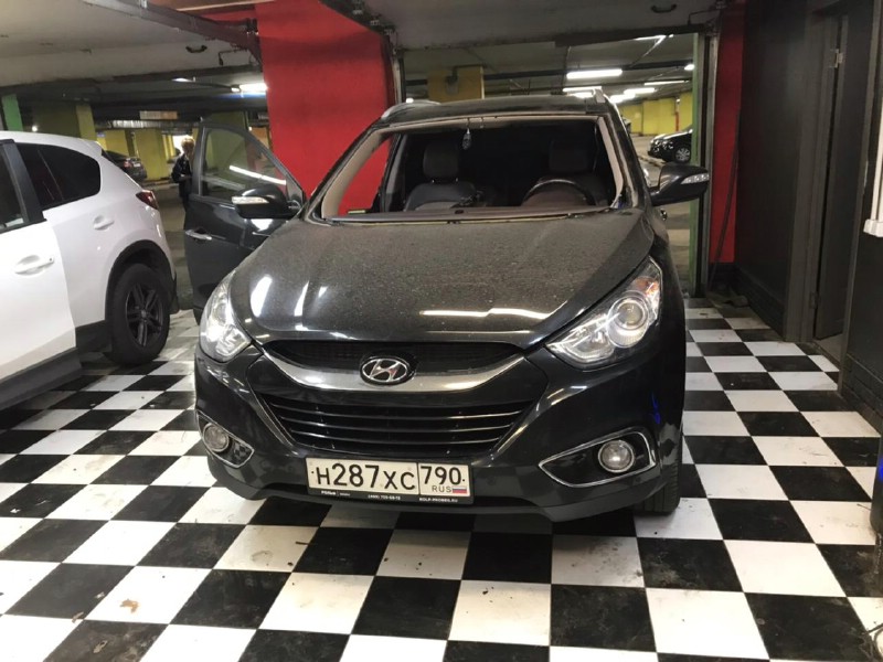 Замена лобового стекла Hyundai ix35