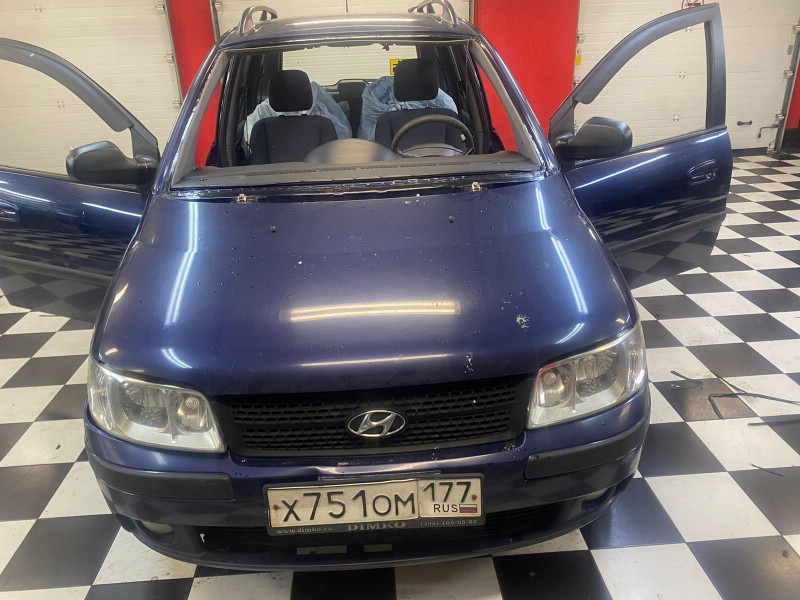 Замена лобового стекла Hyundai Matrix