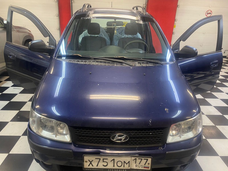 Замена лобового стекла Hyundai Matrix