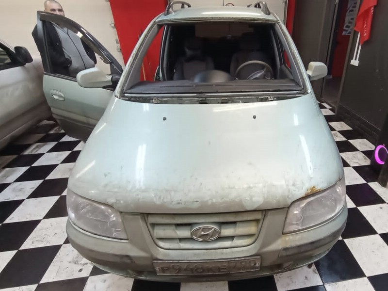 Замена лобового стекла Hyundai Matrix