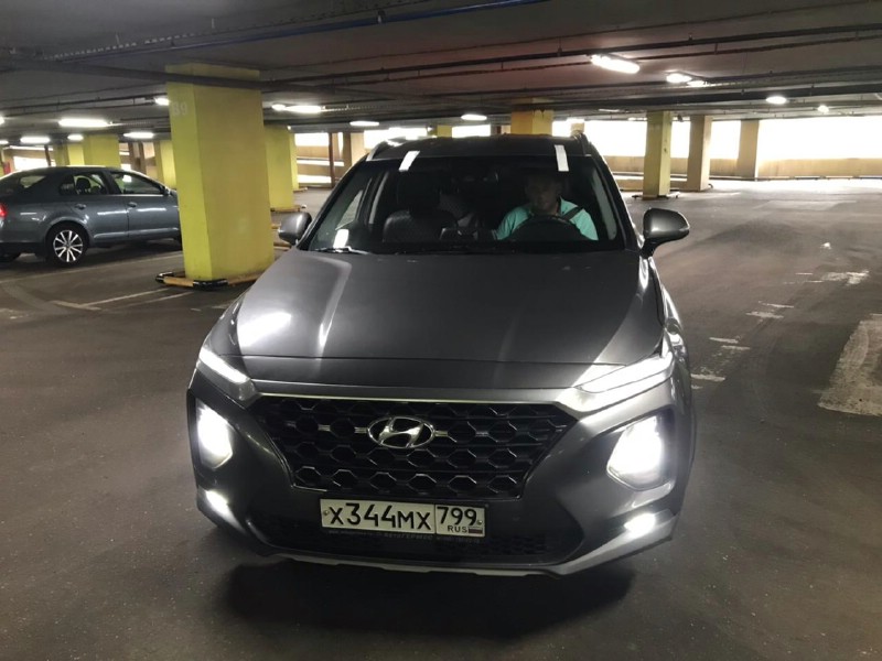 Замена лобового стекла Hyundai Santa Fe