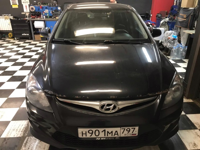 Замена лобового стекла Hyundai Solaris