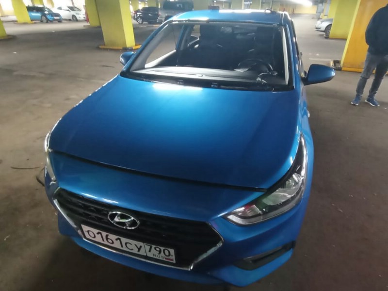 Замена лобового стекла Hyundai Solaris
