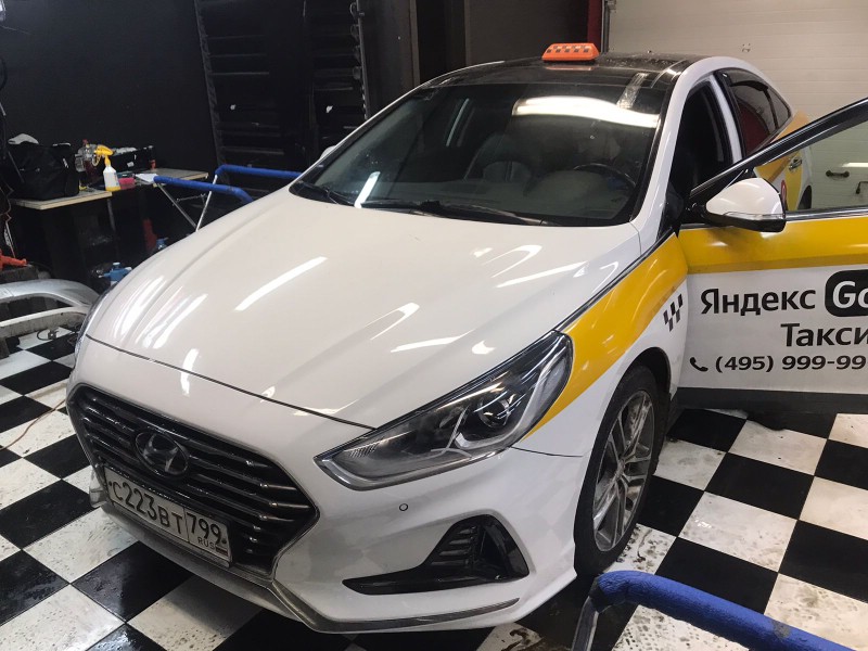 Замена лобового стекла Hyundai Sonata