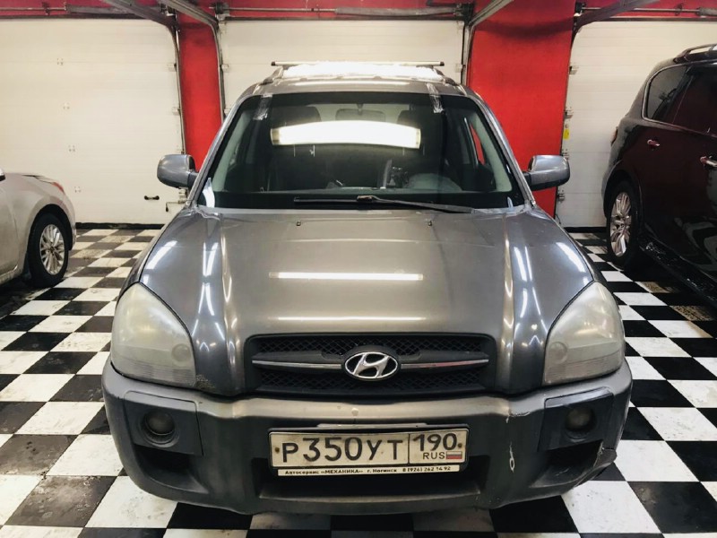 Замена лобового стекла Hyundai Tucson
