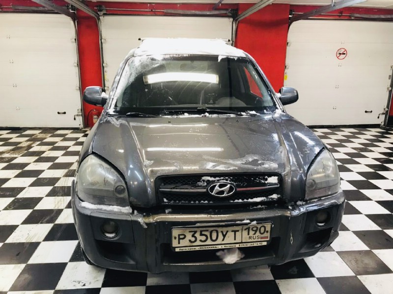 Замена лобового стекла Hyundai Tucson