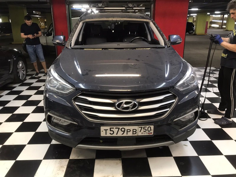 Замена лобового стекла Hyundai Tucson