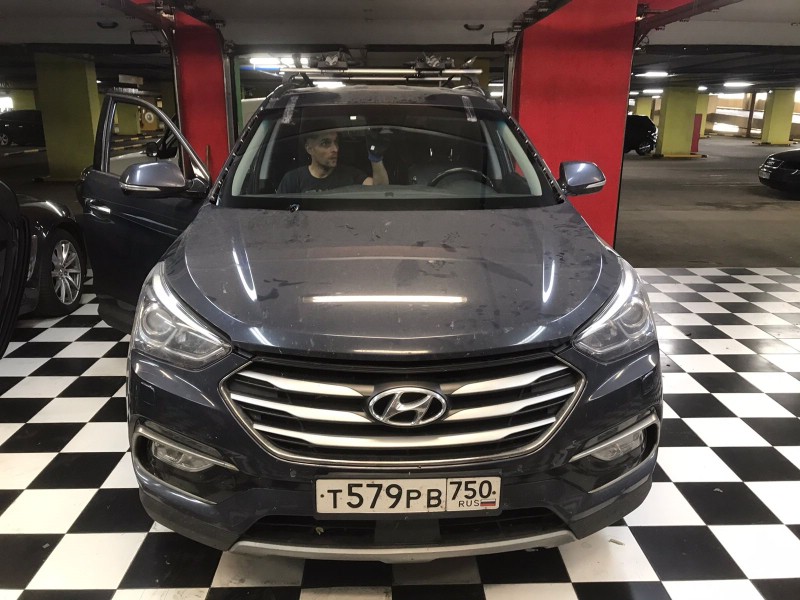 Замена лобового стекла Hyundai Tucson