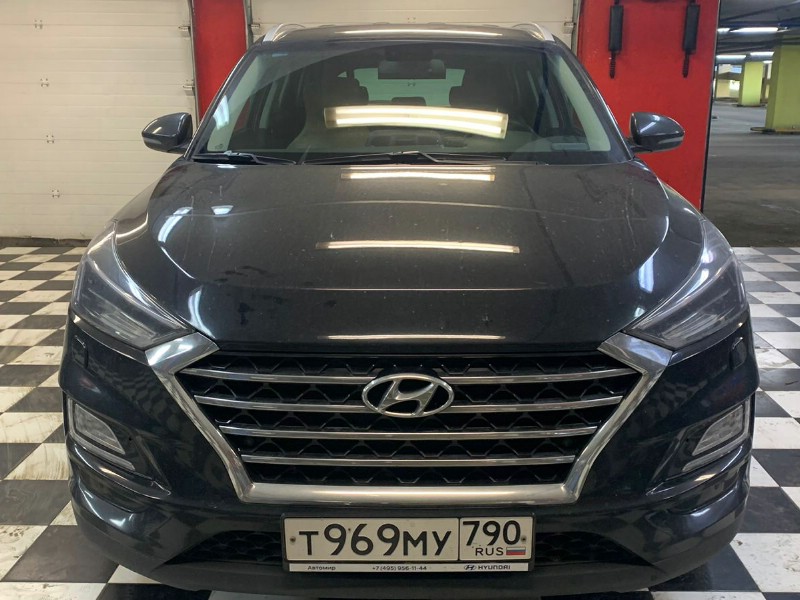 Замена лобового стекла Hyundai Tucson