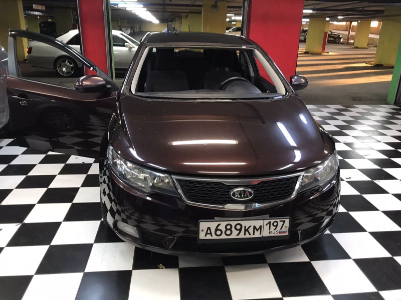 Замена лобового стекла Kia Cerato