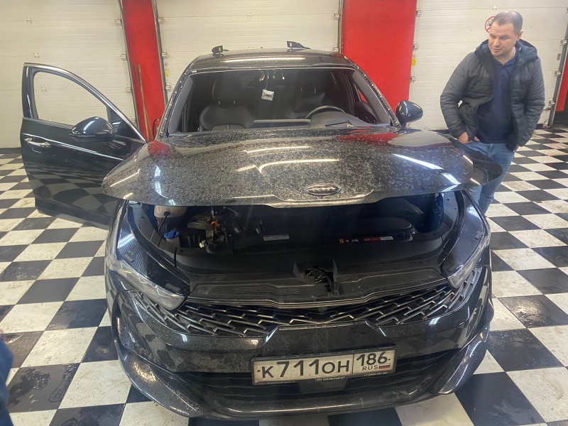 Замена лобового стекла Kia K5