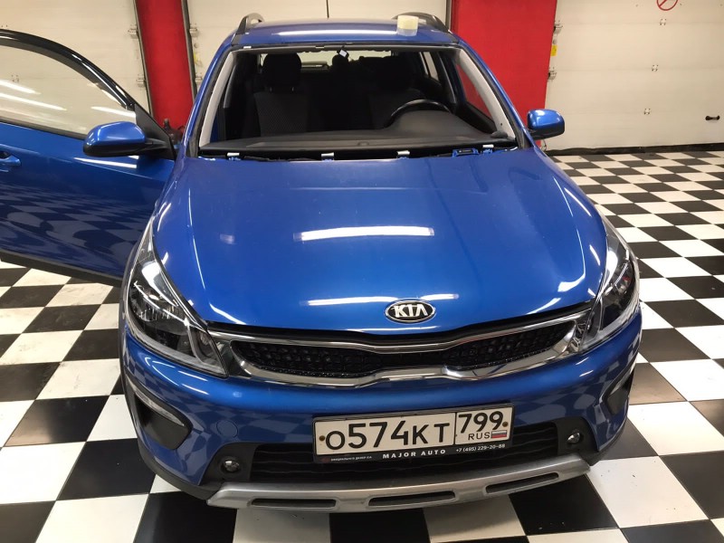 Замена лобового стекла Kia Rio X-Line