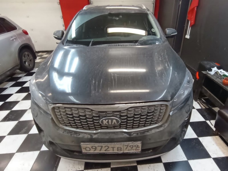 Замена лобового стекла Kia Sorento Prime